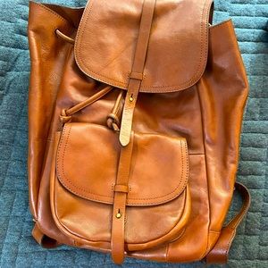 Madewell Leather rucksack/backpack